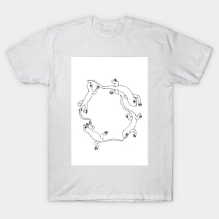 Gecko wreath T-Shirt